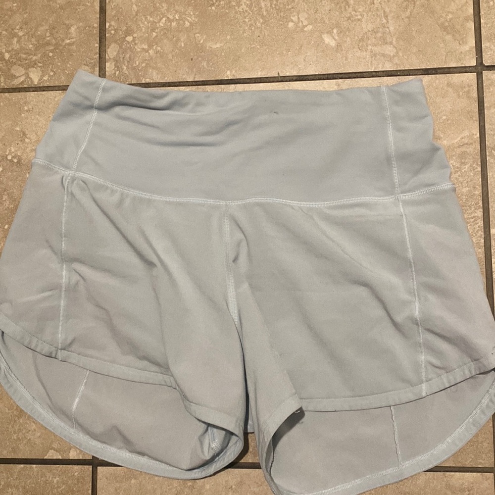 Lululemon speed up high rise lined shorts 4”